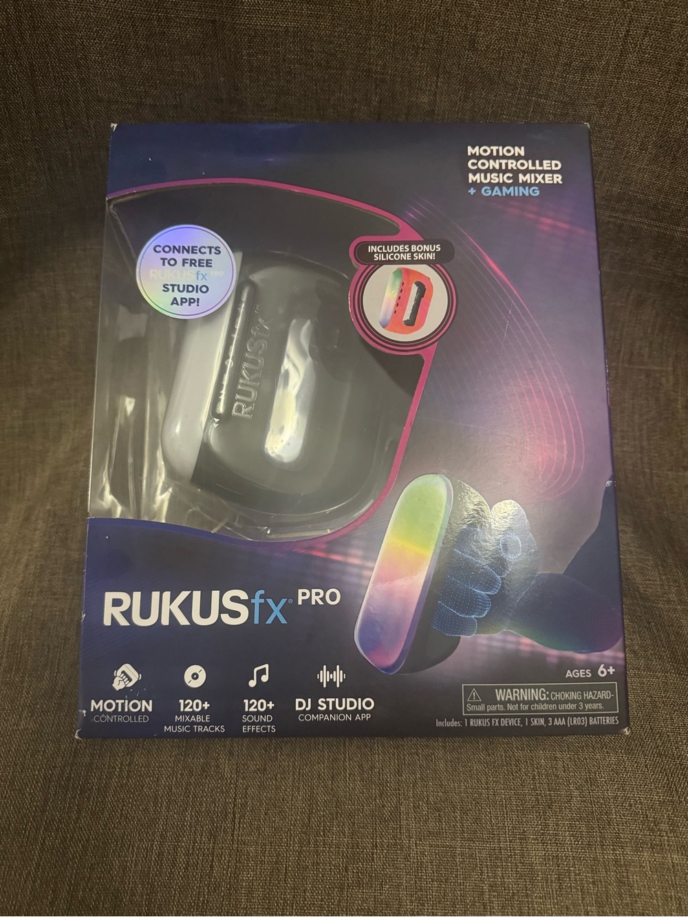 Rukus fx pro Motion Controlled Music Mixer